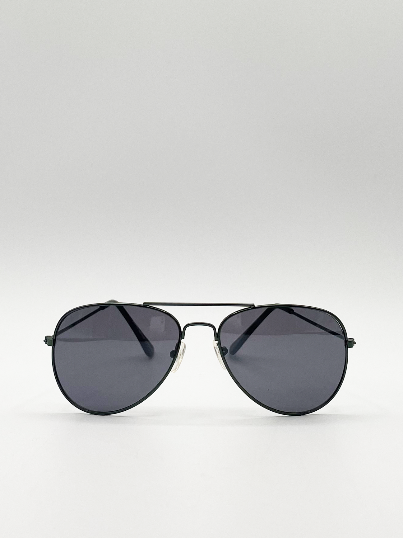 Kids Dark Navy Aviator Style Sunglasses