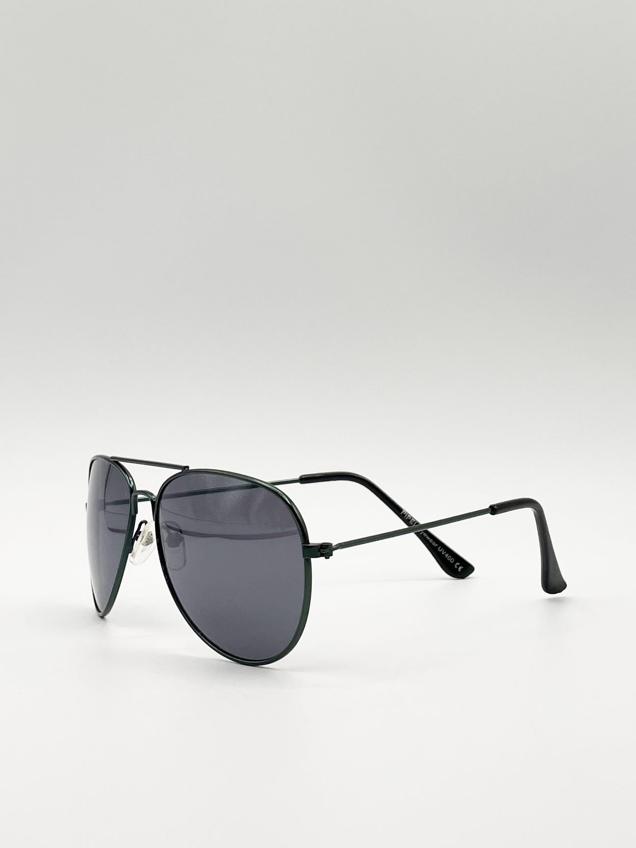 Kids Dark Navy Aviator Style Sunglasses
