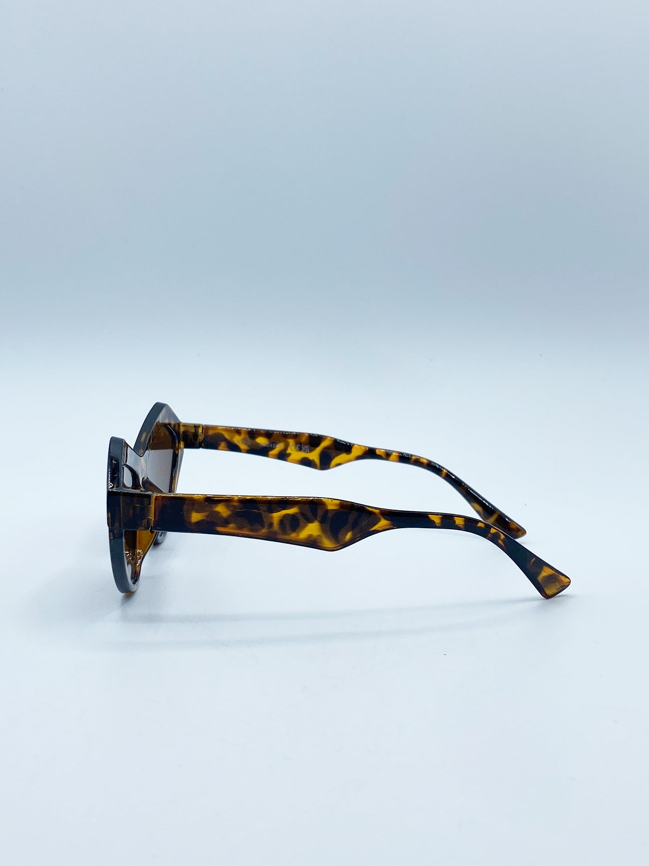 Angular Sunglasses in Tortoiseshell