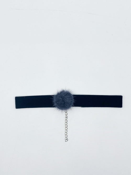 black-velvet-band-choker-necklace-with-white-pom-pom