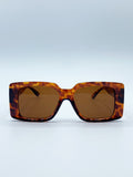 Oversized Square Frame in Tortoiseshell