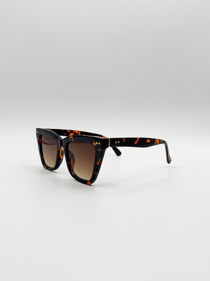 Tortoiseshell Wayfarer Sunglasses