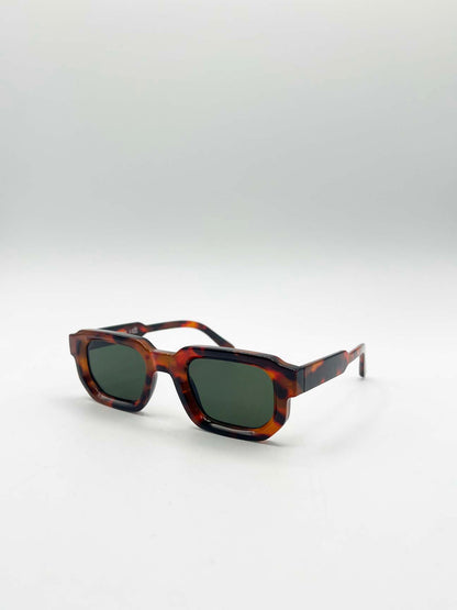 Chunky Retro Square Sunglasses