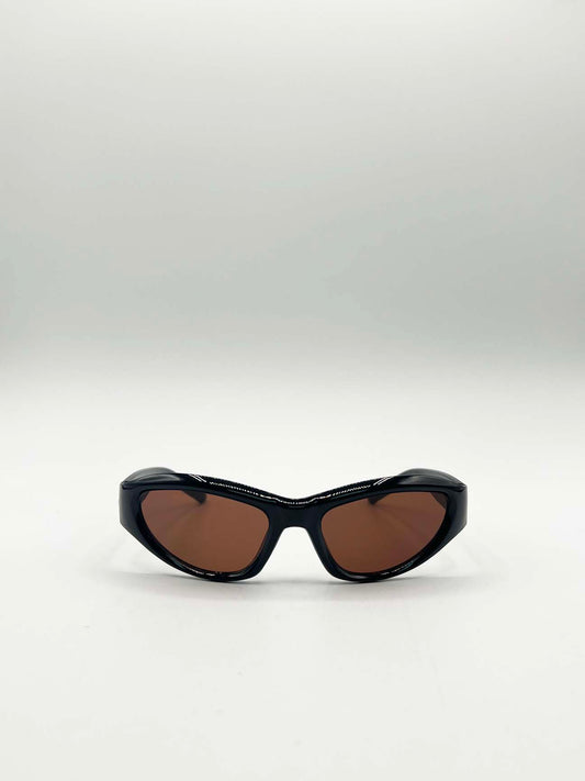 Star Racer Sunglasses in Black