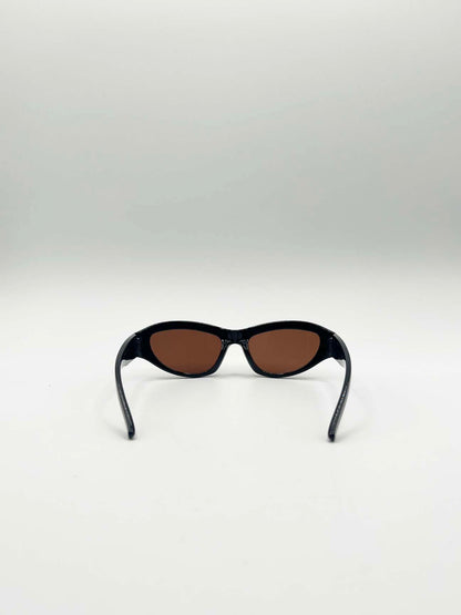 Star Racer Sunglasses in Black