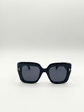 Bold Square Sunglasses In Black