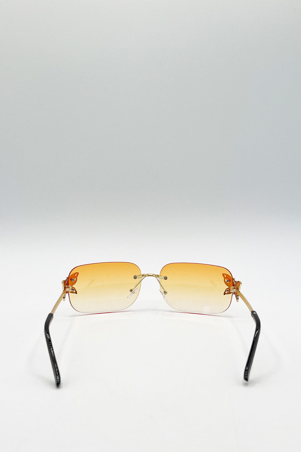Butterfly Y2K Rimless Sunglasses