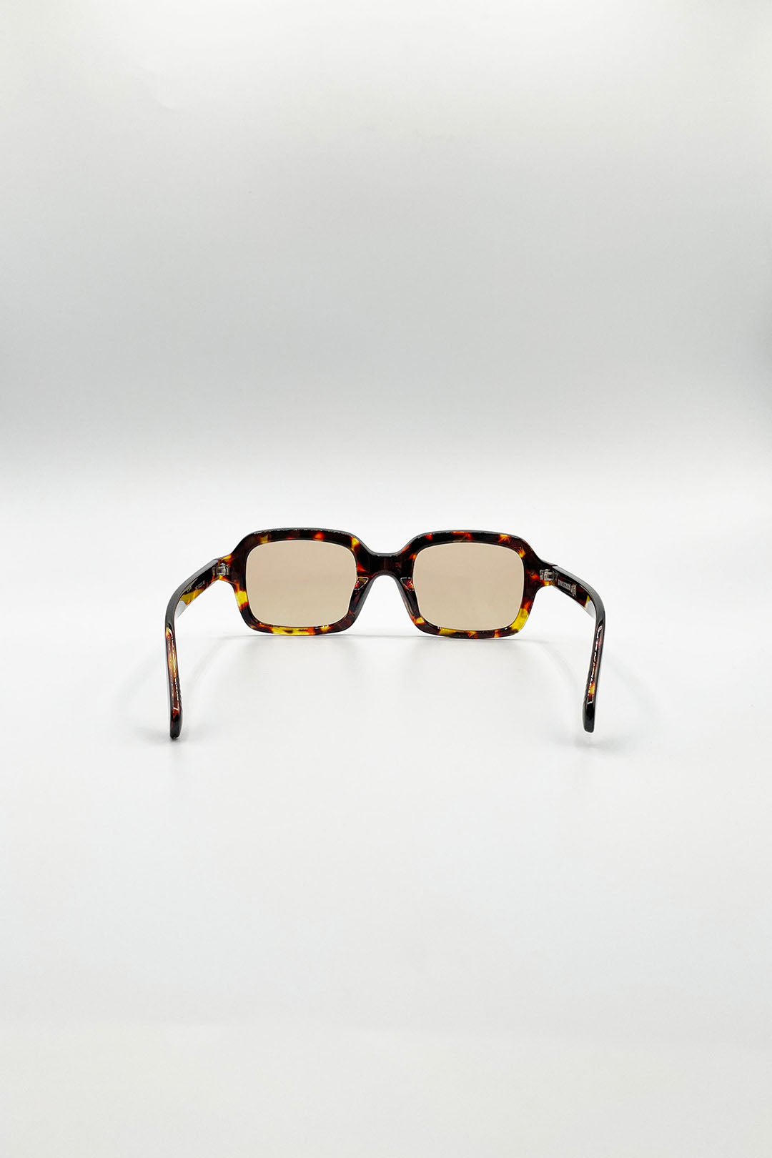 Bold Square Sunglasses In Tortoiseshell