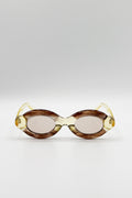 Bold Oval Sunglasses