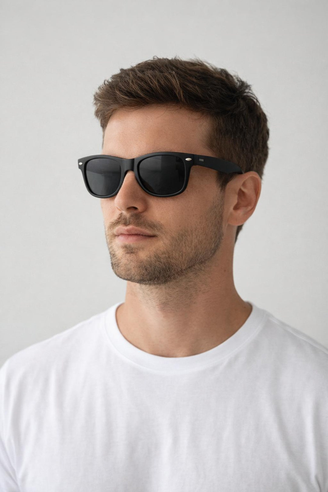 Classic Wayfarer Sunglasses - Matte Black