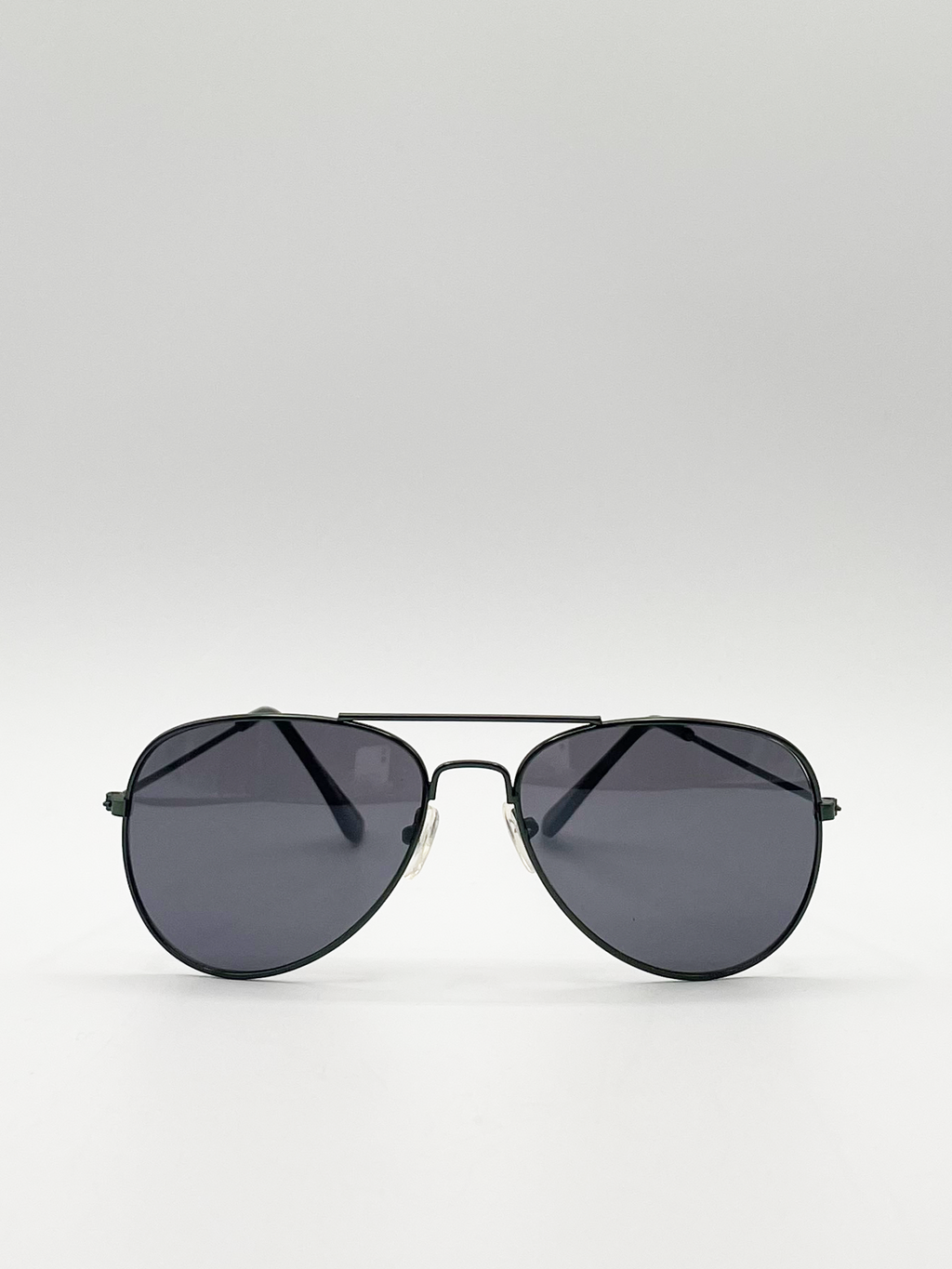 Kids Dark Navy Aviator Style Sunglasses