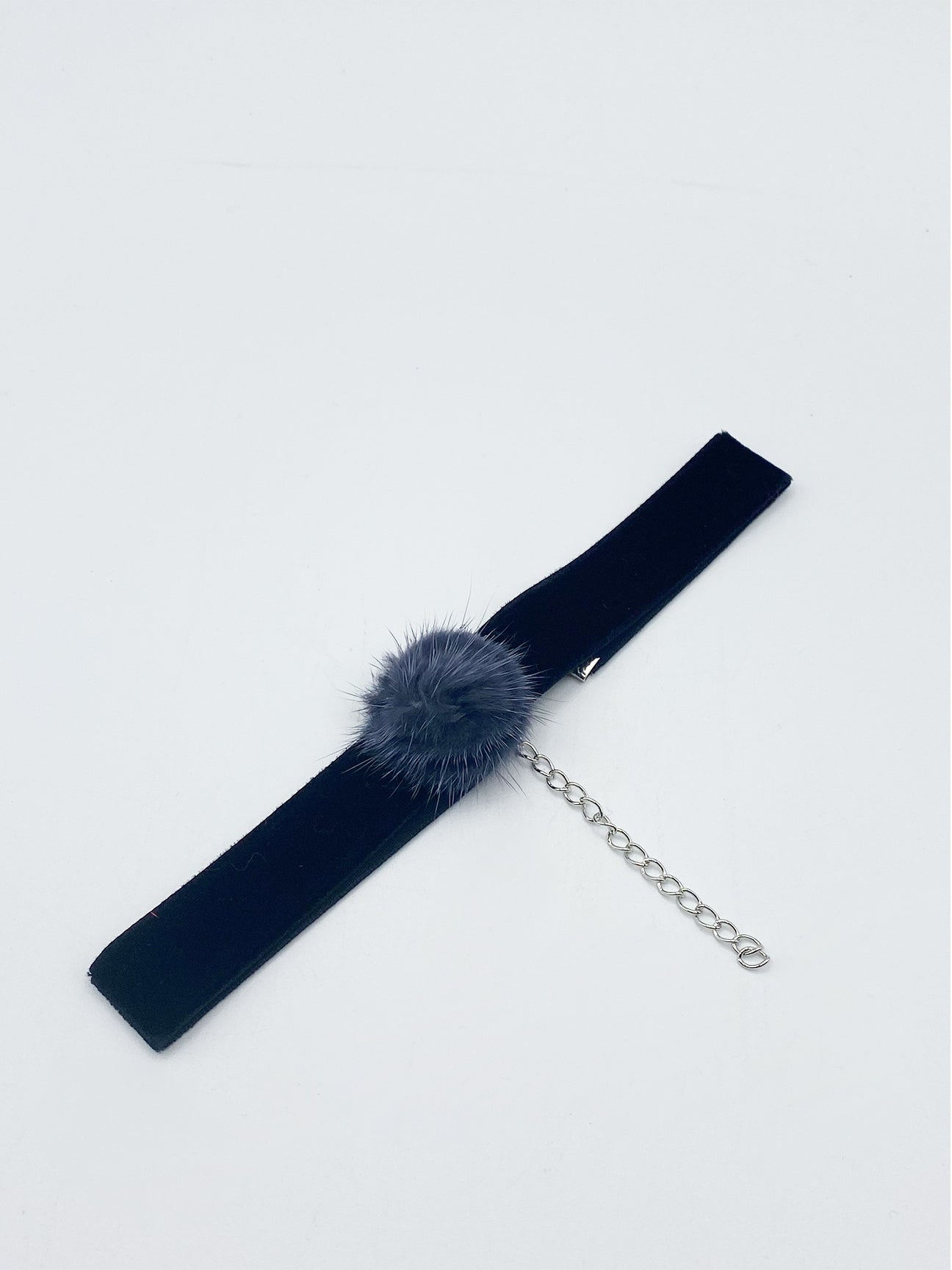 black-velvet-band-choker-necklace-with-white-pom-pom