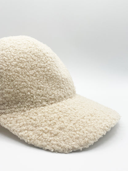 Cream Borg Baseball Cap