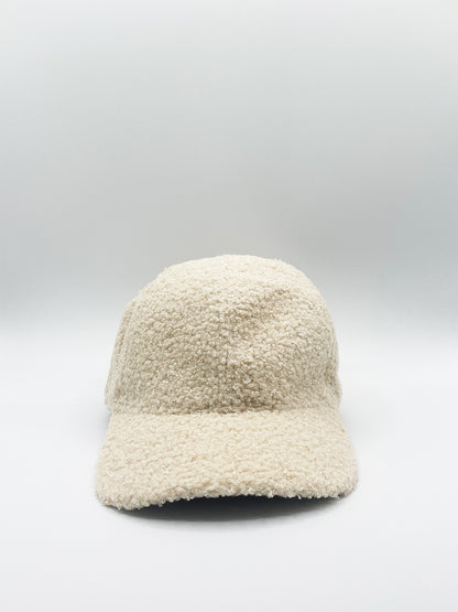 Cream Borg Baseball Cap