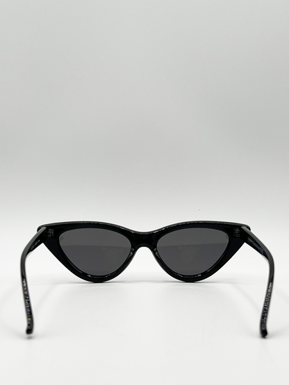 Classic cat eye frame sunglasses