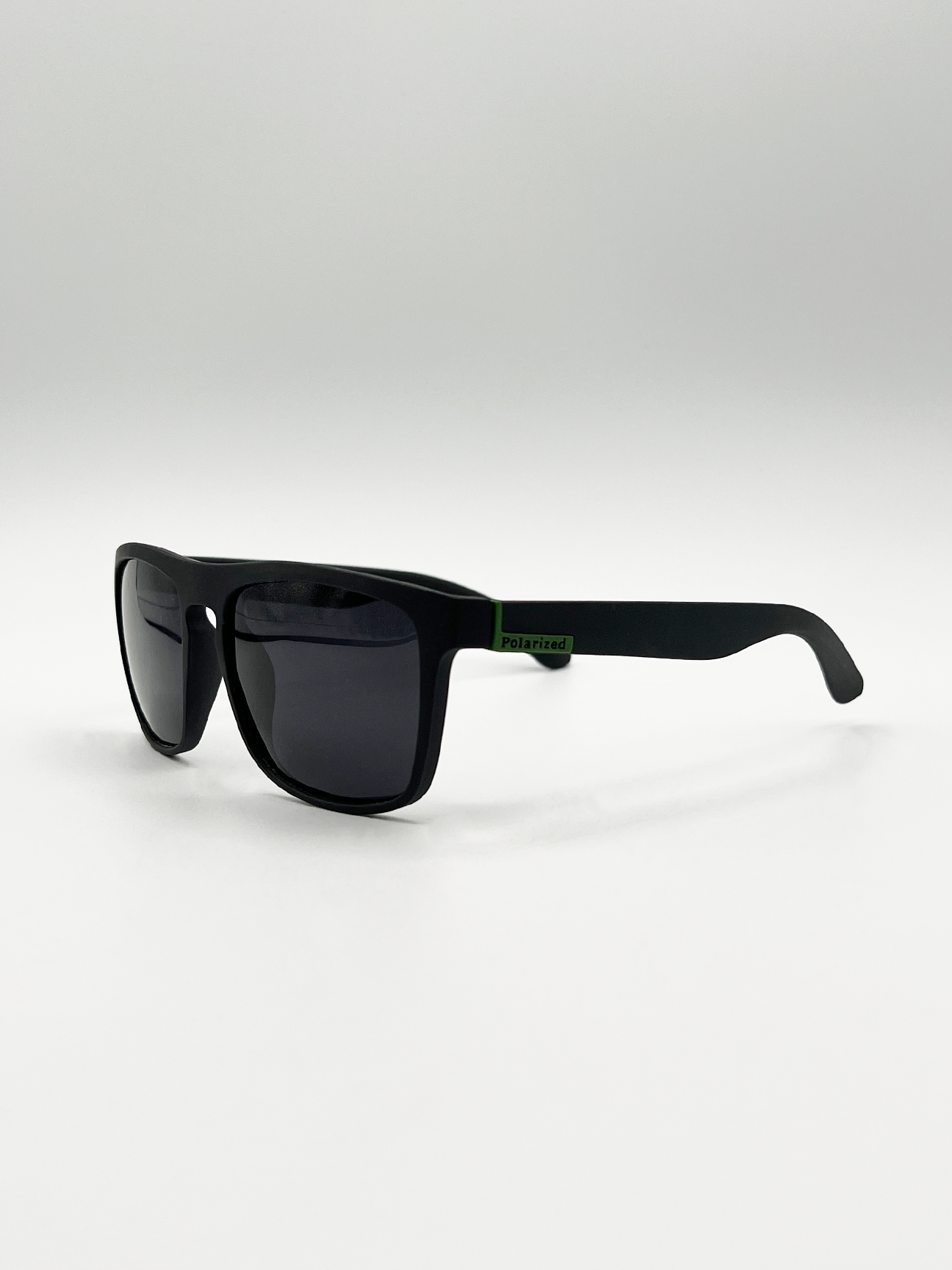 Matte Black Wayfarer Sunglasses