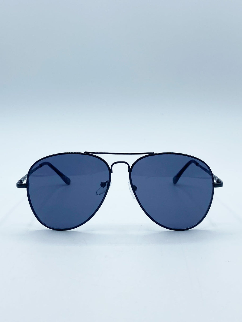 Black Aviator with Black Lenses