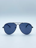 Black Aviator with Black Lenses