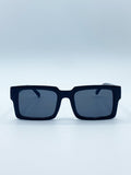 Square Frame Sunglasses in Black
