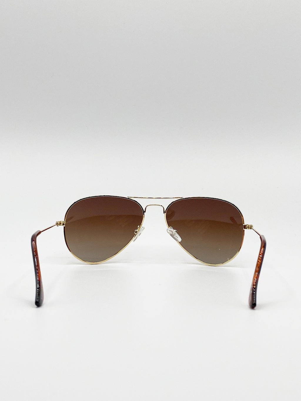 Classic Brown  Aviator Sunglasses Polarized
