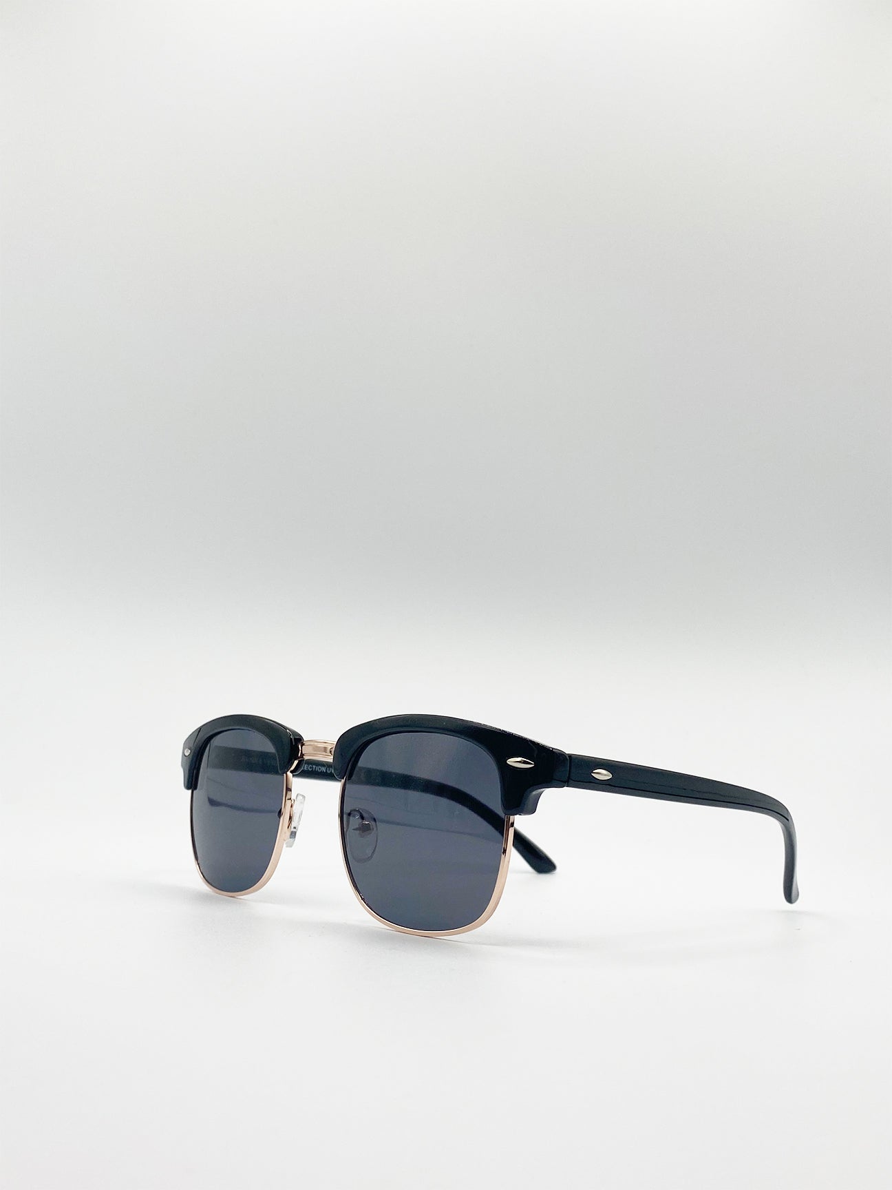 Clubmaster Sunglasses In Black