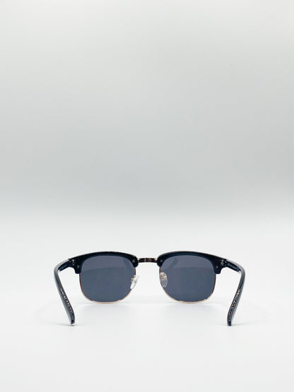 Clubmaster Sunglasses In Black