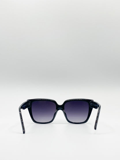 Cateye Sunglasses In Black