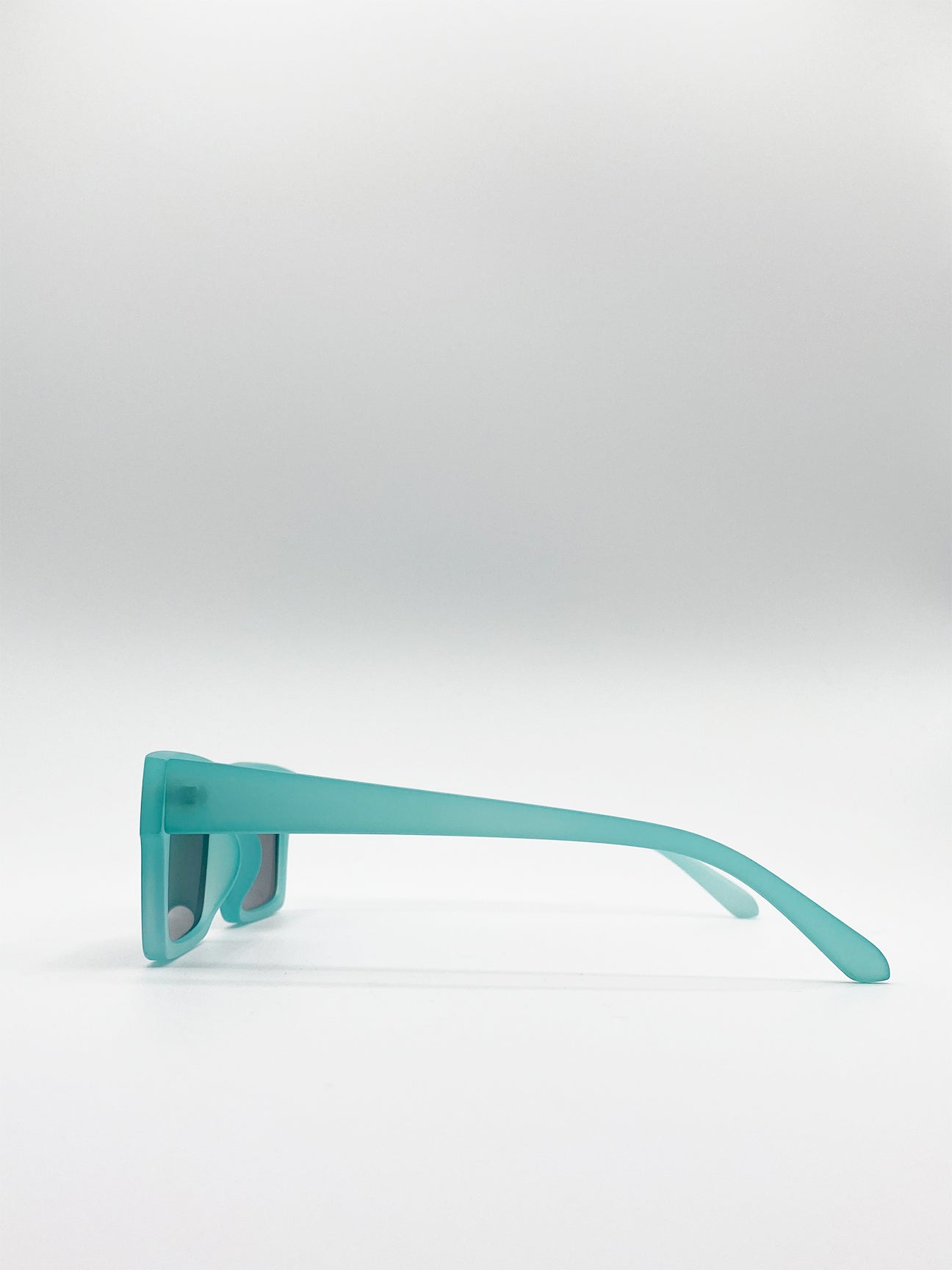 Square Sunglasses In Matte Mint