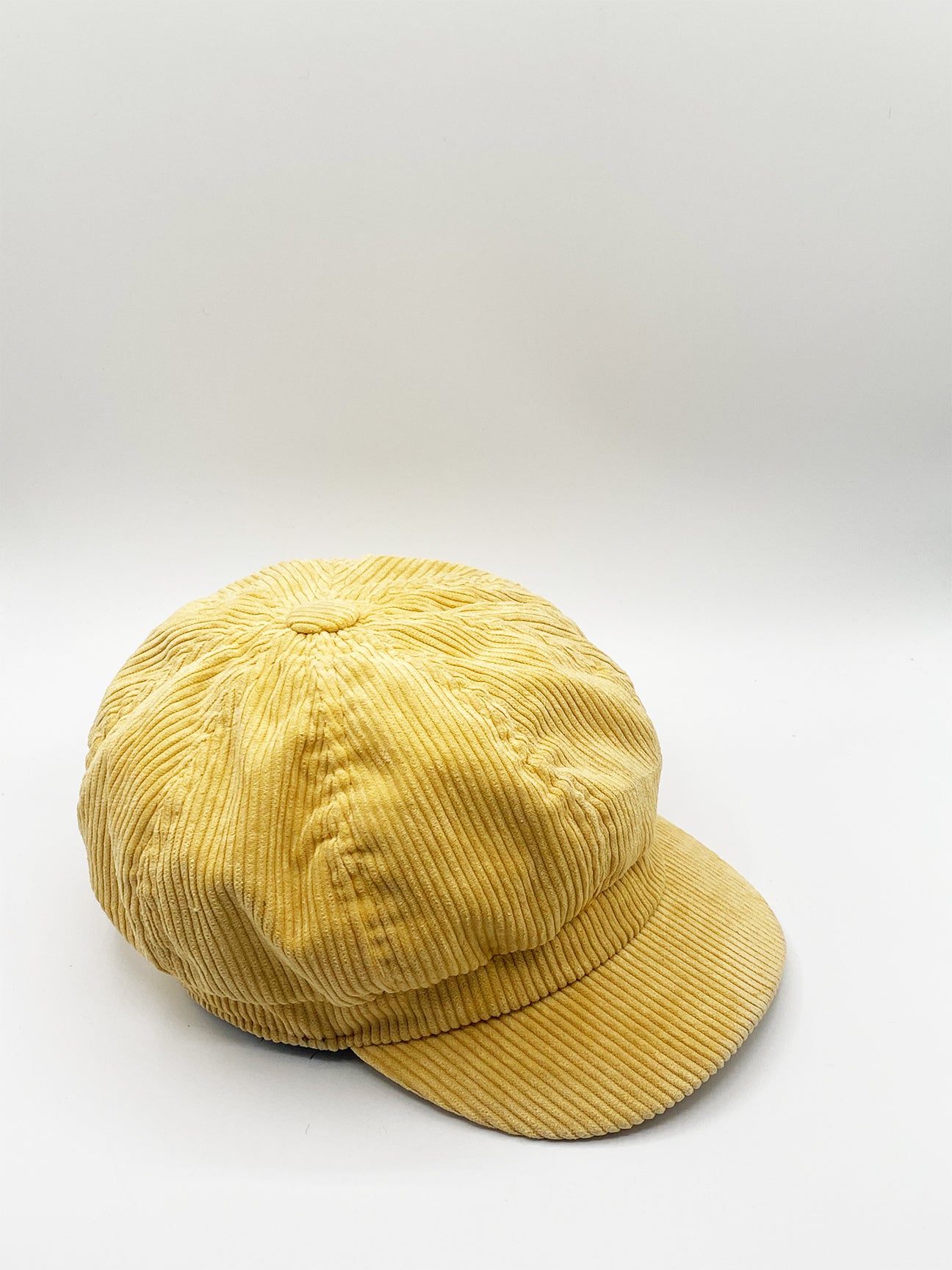 Pale Mustard Bakerboy Hat