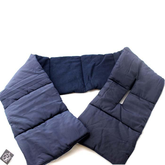 Limited Edition Navy Padded Fleece Scarf - Accent Fashion Accessories